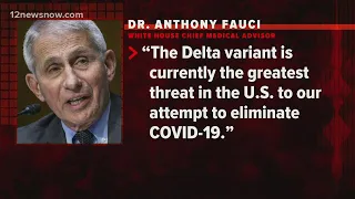 Delta variant is 'greatest threat in U.S. to COVID-19 elimination'