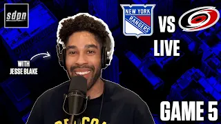 Stanley Cup Playoffs - Carolina Hurricanes @ New York Rangers Game 5 LIVE w/ Jesse Blake