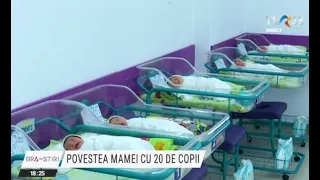 Povestea mamei cu 20 de copii