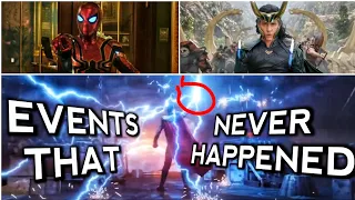 Events that Never happened in MCU Explained in Hindi (SUPERBATTLE)