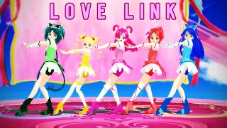 [MMD PreCure] Love Link - Yes 5 GoGo! / プリキュア ラブリンク！- Yes! プリキュア5 GoGo!