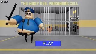 Playing Roblox Barrys Prison Run