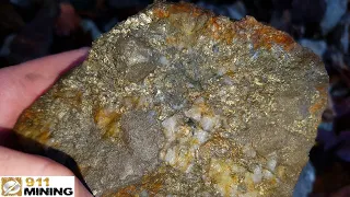 Very High Grade Gold, Platinum, Palladium & Silver Deposit In Outcrops!