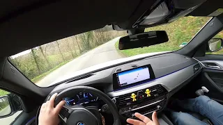 Bmw 540i Xdrive G30 Test Essai Pov 🇩🇪🇨🇵