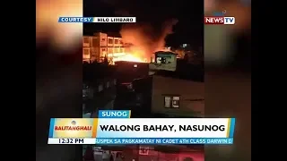 BT: Walong bahay, nasunog