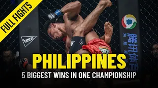 The Philippines' 5 Biggest Wins In ONE Championship