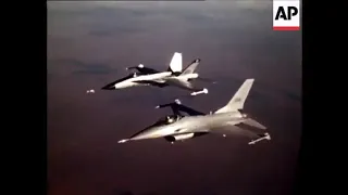 Lightweight Fighter program  YF-16 and YF-17 aerial refueling tests