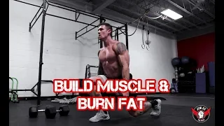 Dumbbell / Bodyweight workout to build muscle and burn fat!