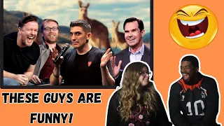 AMERICANS REACT TO Comedians On Australians