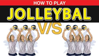 How to Play Jolleyball? a combination of Juggling and Volleyball.