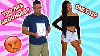 MY DAD RATES MY OUTFITS! GONE WRONG I GOT GROUNDED!