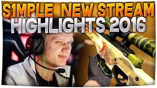 CS:GO - s1mple NEW STREAM HIGHLIGHTS (Insane Plays & Flicks)