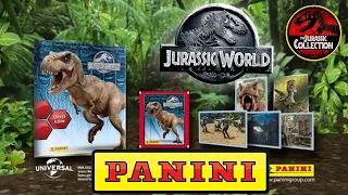 #1 РАСПАКОВКА [Jurassic World. Panini] 10 Пакетиков 50 Наклеек