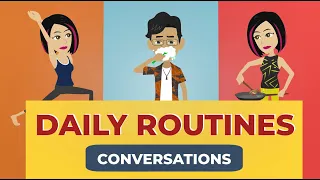 Talking About Daily Routines in English Conversations | Learn English Vocabulary