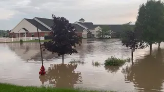 Flash flooding causes evacuations in Canandaigua