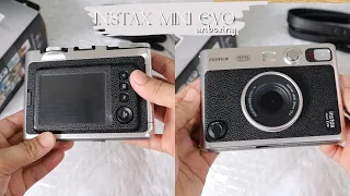 instax mini Evo 🖤 My first instax 🥺 Unboxing my dream camera | Best instant camera