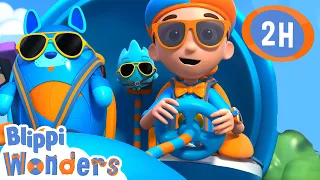 Fun in the Sun | Blippi Wonders | Moonbug Kids - Play and Learn