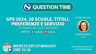 Tutorial GPS 2024: tutte le info: 20 scuole, titoli, preferenze e servizio