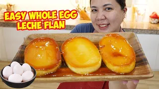 Leche Flan Whole Egg pang Negosyo with Costing