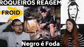 Rockeiros reagem a Rap - Froid Negro é Foda (mindblowing) - Respetáculo Vida Sem Trilhos React VST