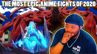 The Top 10 Most Epic Anime Fights of 2020 Vol 2. | REACTION