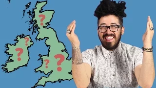Americans Try To Label The British Isles
