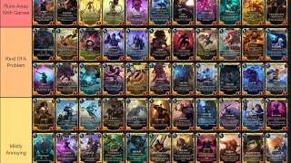 Legends of Runeterra - Champion Tier List Part 1