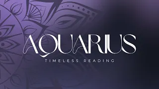 AQUARIUS LOVE: Someone you stopped talking to! I think you want to hear this 🤯 Timeless Reading