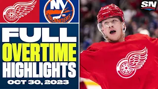 Detroit Red Wings at New York Islanders  | FULL Overtime Highlights