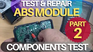 Don't Replace ABS Module Before Watching This | Part 2 | ABS Module Components Test #abs #tcs #ESP