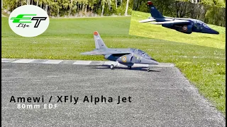 Amewi / XFly Alpha Jet 80mm in Action (Flug/Flight) RC Plane Impeller 80mm Fan E-Turbine