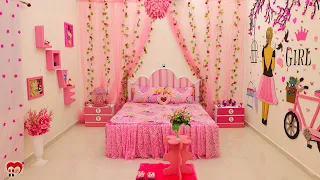 Pink 💋#Girls 👉(Cozy)🤗Room Makeover/Transformation ❤️ #DIY #Cute #Fun #Love #Hacks