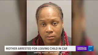 Mom accused of leaving child in hot car while shoplifting in Houston Walmart