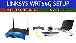 Linksys WRT54G setup | How to install and troubleshooting | Easy Steps