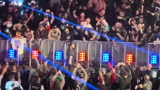 Roman Reigns Entrance at WWE Hall of Fame Ceremony 2024