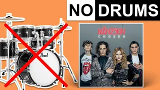 Vengo dalla luna - Måneskin | No Drums (Play Along)