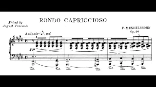 Felix Mendelssohn - Rondo Capriccioso, Op.14 (Perahia)