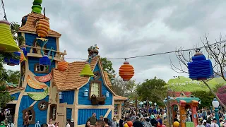 Tour of Goofy's House Mickey's Toontown Reopening Day at Disneyland - March 19, 2023 4K