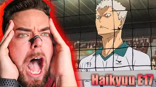 I’m scared…| COLLEGE VOLLEYBALL PLAYER REACTS TO HAIKYUU S1 E17