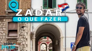 ZADAR, CROÁCIA - O QUE FAZER em 1 DIA, ONDE COMER e SE HOSPEDAR