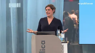 re:publica 2022: Katharina Nocun: Die Maschen der Verschwörungsideologen