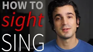 Learn how to SIGHT SING. Interactive singing lesson!