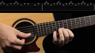 Sultans of Swing (Second Solo) on the acoustic guitar