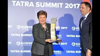 Kristalina Georgieva at GLOBSEC Tatra Summit 2017