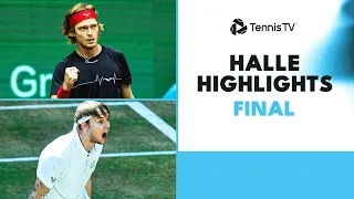 Andrey Rublev vs Alexander Bublik For The Title! | Halle 2023 Final Highlights