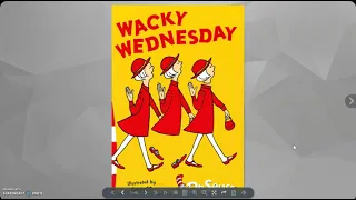 Wacky Wednesday by Dr Seuss - stories for kids read aloud