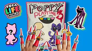 DIY 😱POPPY PLAYTIME CHAPTER 3 TOCA LIFE WORLD🐱🧼Catnap TOCA BOCA Clothes BLIND BAG!😱Horror Game |ASMR