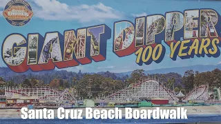 Santa Cruz Beach Boardwalk's Giant Dipper 100 years with FULL fireworks show