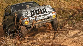 Jeep Cherokee 3.7l test slow motion