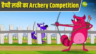 Teer Kamaan Ep 37 Pyaar Mohabbat Happy Lucky Indian  Cartoon Show Zee Kids